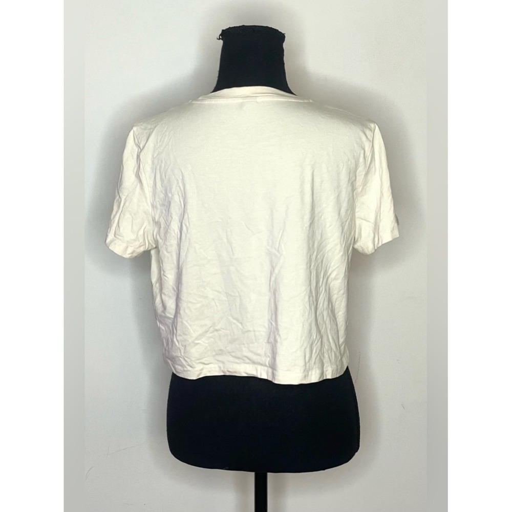 Dazy Women Cream Around The Sun Celestial Graphic Crop T-Shirt XL Short Sleeve - Picture 4 of 8